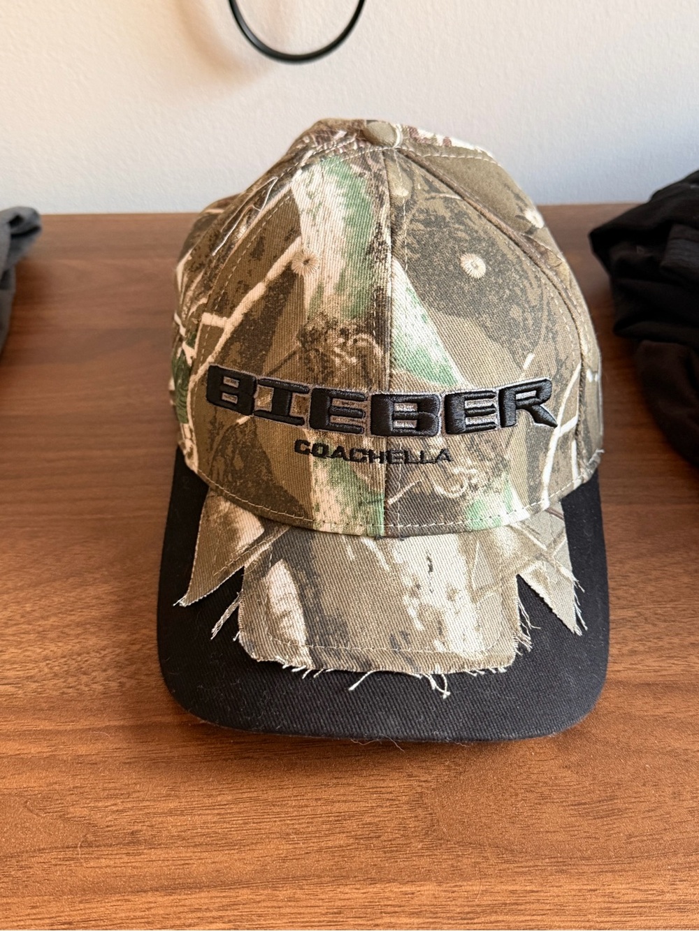 Bieber Coachella Camo Hat - O/S